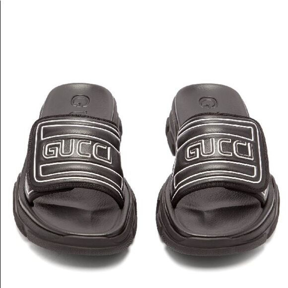 Gucci Aguru Trek Slides - Picture 1 of 12